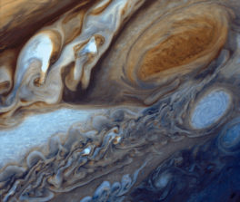 Vortici e tempeste su Giove. Credit: nasa.gov