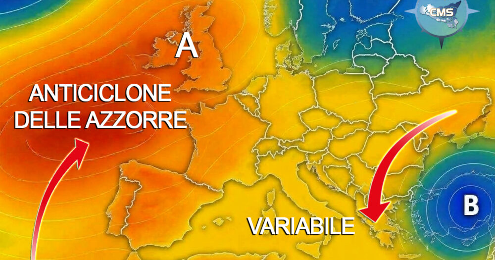 SICILIA: ci attende un WEEKEND di generale variabilità con possibili PIOGGE e TEMPERATURE nella norma