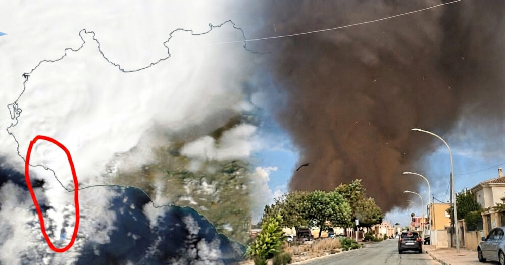 MARSALA colpita da un TORNADO di probabile categoria F2/F3: quali le cause? L’analisi del nostro esperto
